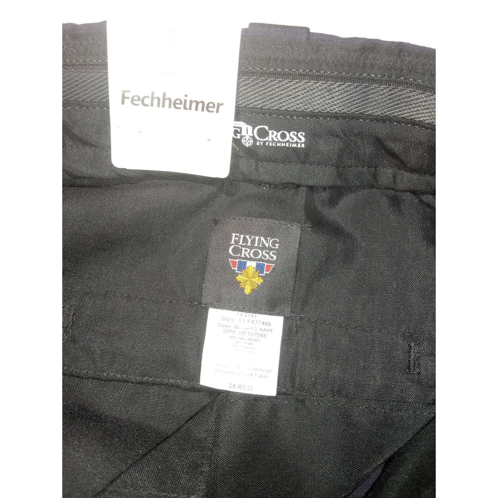 Flying Cross Pants Mens 34x34 Navy FX STAT LAPD Uniform Dress Workwear Pants - Picture 5 of 5
